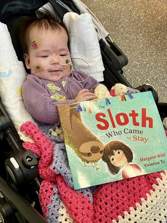 Sophia Chung with her favourite book.