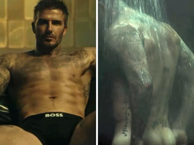 David Beckham's steamy new photoshoot. Picture: Instagram