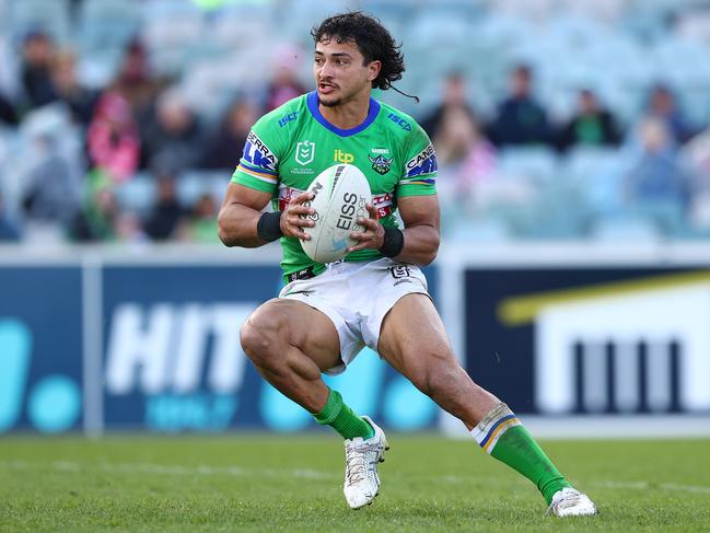 Xavier Savage will be one of the first to return for the Raiders. Picture: Mark Nolan/Getty Images