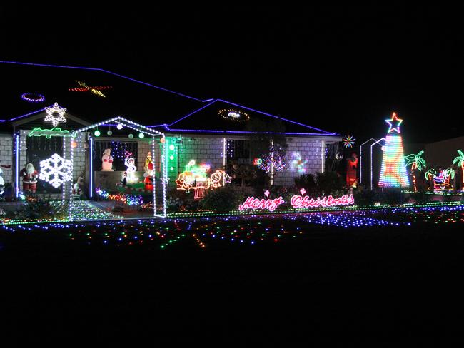 Best Recycled Display: 2nd Place - 15 Numera Court, Adare. Photo: Lockyer Valley Regional Council.