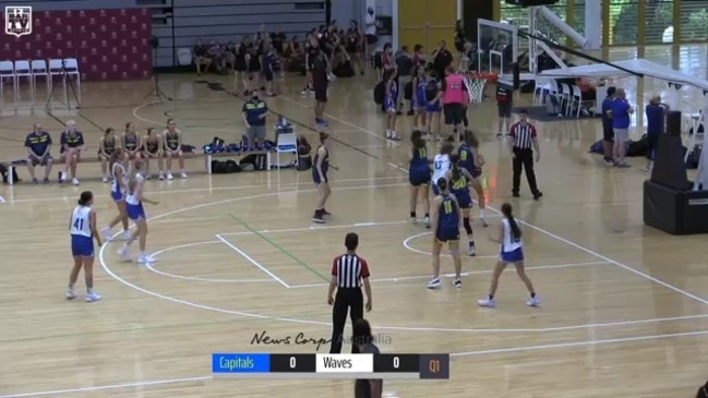 Replay: Basketball Queensland Under-18 State Championships - Brisbane Capitals Gold v Gold Coast Waves (Girls div 1)