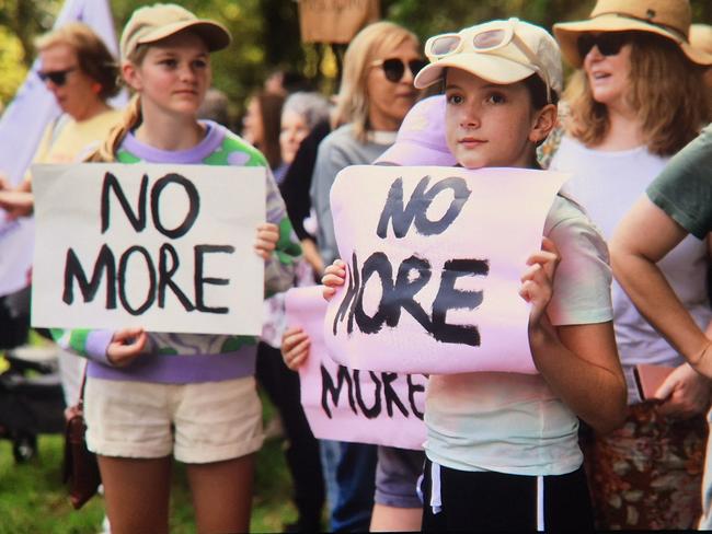 Domestic Violence March in Sydney.  No More! National Rally Against Violence march in Sydney. Belmore Park to Hyde Park., , Picture Sam Ruttyn