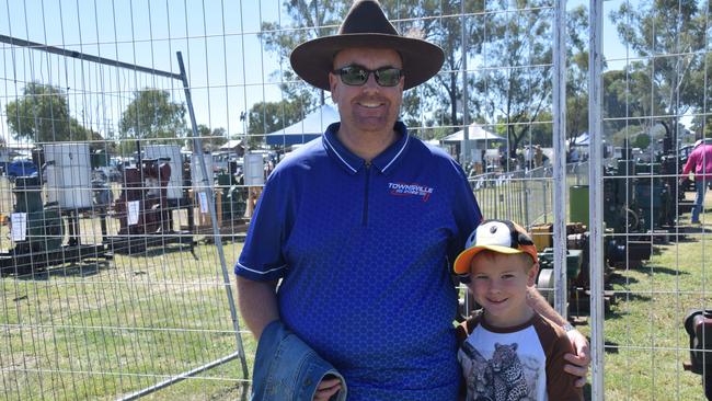Matt and Ben Davenport at the Dalby Show 2023. Picture: Emily Devon