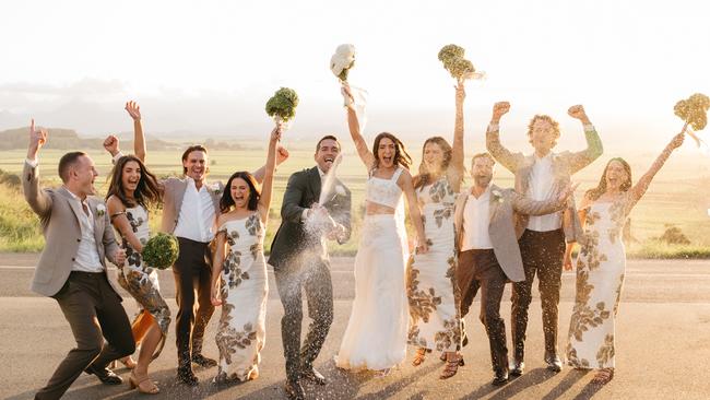 The wedding of Charlie Francis and George Pullar. Picture: Wilde Visual