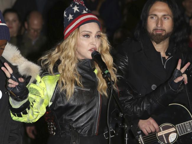 Singer Madonna apparently has a distinct smell. Picture: Greg Allen/Invision/AP