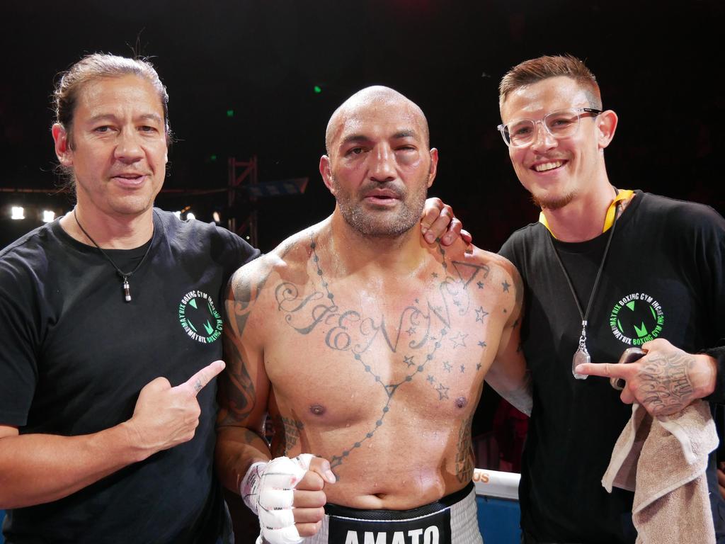 Frank Amato at the Battle of the Reef fight night at the Townsville Entertainment and Convention centre, October 7 2023. Picture: Blair Jackson.