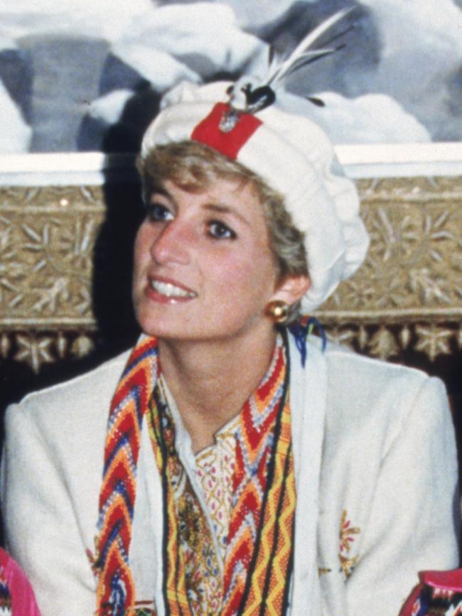 The Princess of Wales visits Chitral, Pakistan, in 1991.