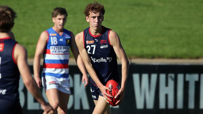 Logan Evans has impressed for Norwood after a disrupted start to the season. Picture: SANFL/Peter Argent