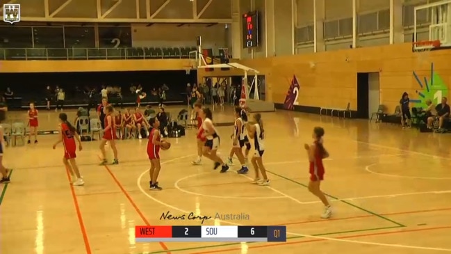 Replay: Basketball SA Junior District grand finals - West v South (U12 girls, Div 1)