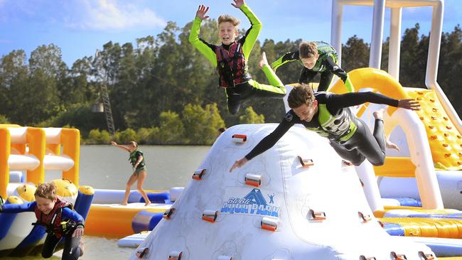 redcliffe inflatable water park