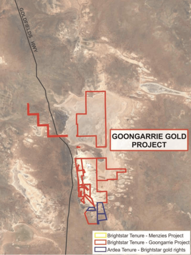 The Goongarrie project. Pic: Brightstar Resources