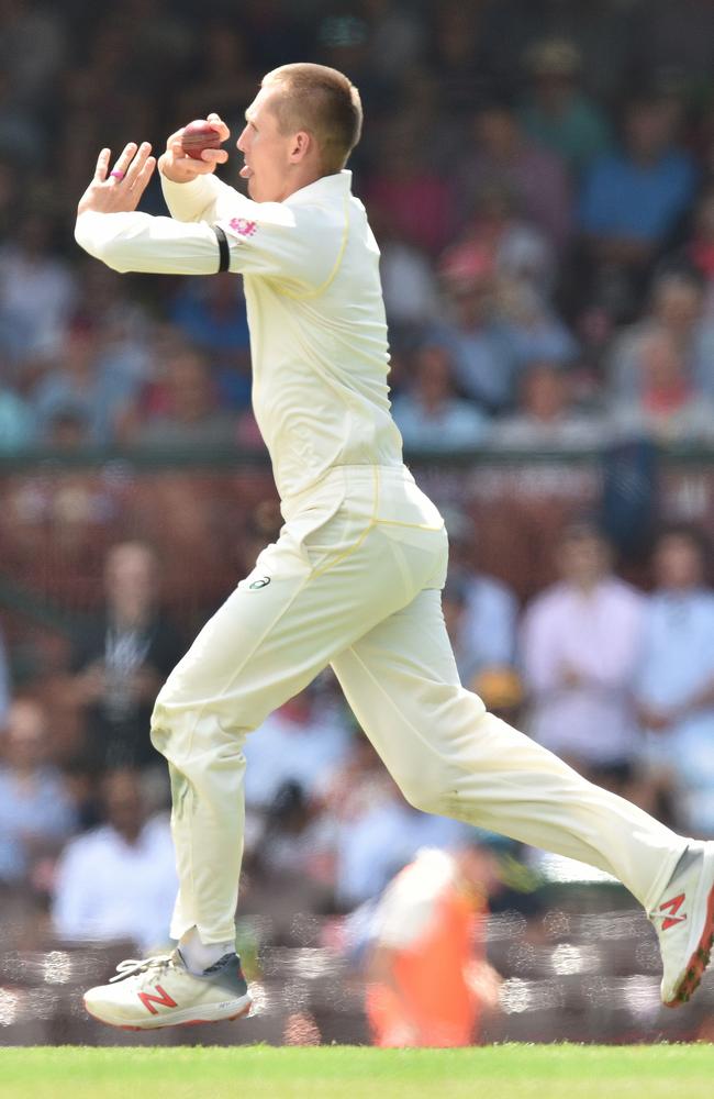 Labuschagne can chime in with some leggies. Picture: AFP