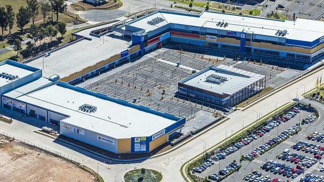 Aerial view of the new Home Hub at Sydney Business Park, Marsden Park.