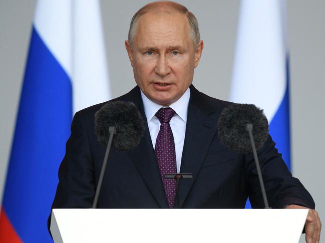 Russian President Vladimir Putin. Picture: AFP