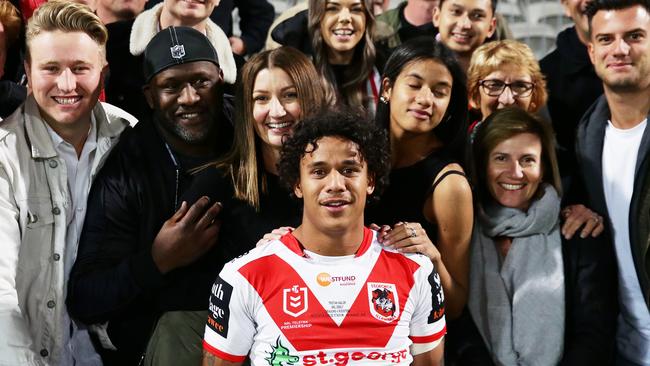 St George Illawarra junior Tristan Sailor wants out of the club. Picture: Matt King/Getty