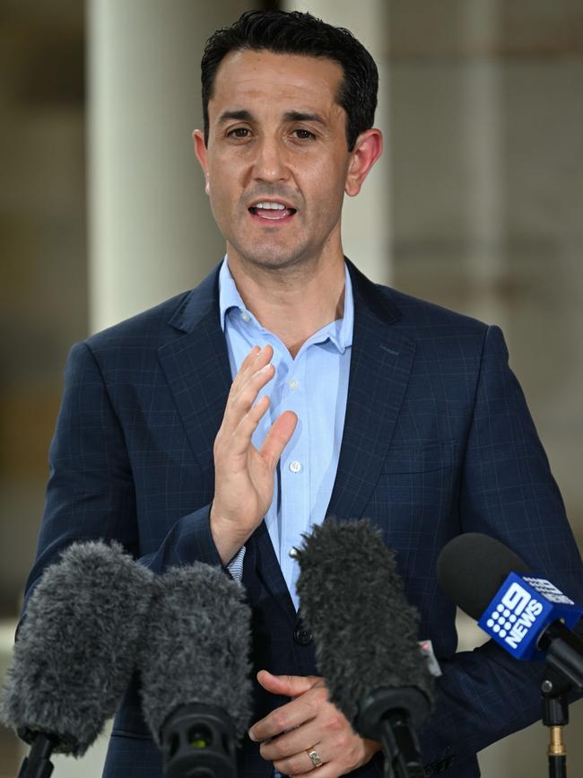 Queensland LNP Opposition Leader David Crisafulli. Photo: Lyndon Mechielsen.