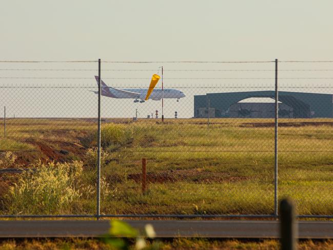 More than 70 passengers were denied from boarding a repatriation flight from India that landed in Darwin on Saturday. Picture: Steven Hoare/Getty Images