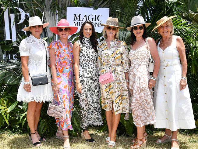 Magic Millions Polo and Show Jumping event at Doug Jennings park.Sunday January 5, 2025. Picture, John Gass