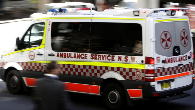 Generic photograph of Ambulance. Emergency services, Ambulance Service NSW.