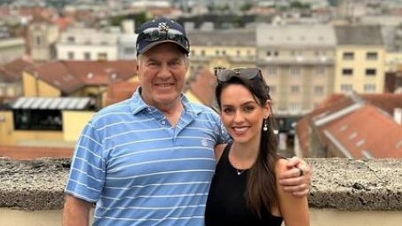 Bill Belichick and girlfriend Jordon Hudson.