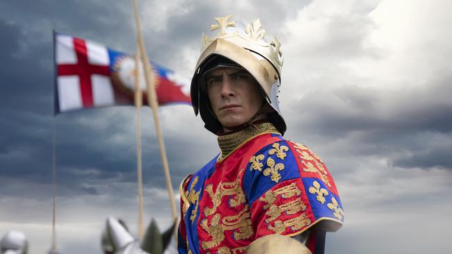 Harry Lloyd as Richard III in The Lost King. Picture: Graeme Hunter