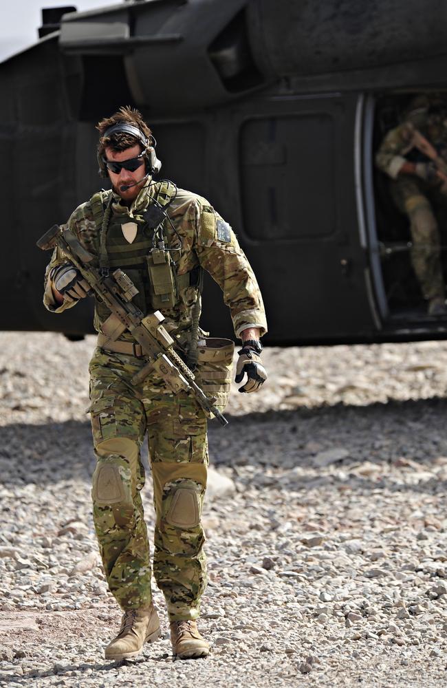 Ben Roberts-Smith (above) in southern Afghanistan in 2010, two years before the alleged incident at Darwan. Picture: Department of Defence