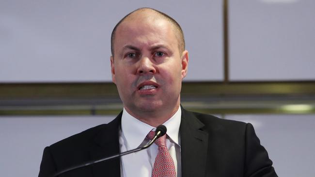 Treasurer Josh Frydenberg says the international challenges were a ‘stark reminder of why we must stick to our economic plan’. Picture: Kym Smith