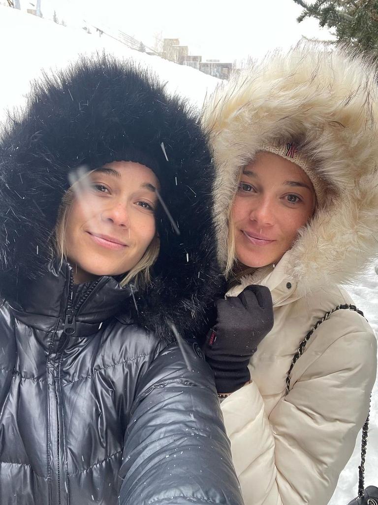 Jade Yarbrough celebrated the New Year in Aspen, Colorado with her sister, Jasmine. Picture: Instagram