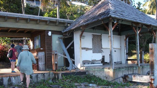 Lindeman Island has been shut since 2012 but recently sold for $10 million to a family from Singapore. Picture: Ron Altmann.