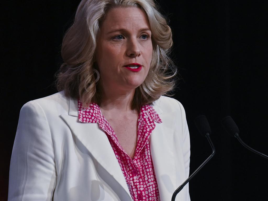 Home Affairs and Cybersecurity Minister Clare O’Neil is working on security reforms after the Optus hack. Picture: NCA NewsWire / Martin Ollman