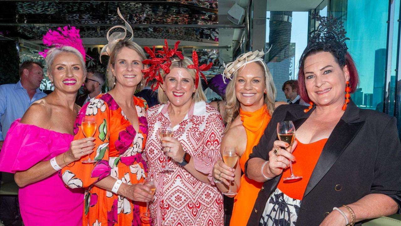 Melbourne Cup at the Emporium Hotel, South Bank. Photo: Stephen Archer