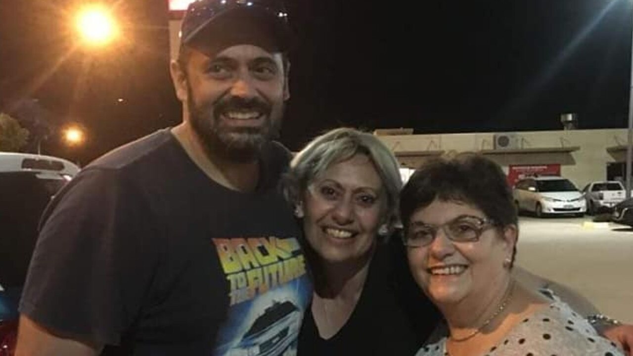 Ben and Katherine with their late mother Carmen Farrugia. Picture: Facebook