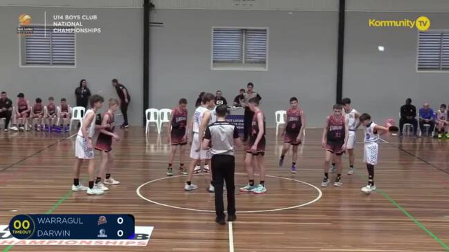 Replay: Basketball Australia U14 Club Championships Day 2 - Warragul Warriors v Darwin Cyclones (Boys)