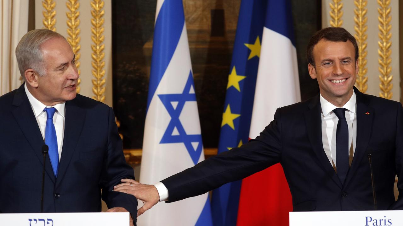 Netanyahu And Macron Clash Over Jerusalem | The Australian