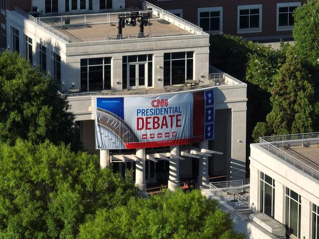 The first debate will be held at CNN’s studio in Atlanta, Georgia. Picture: Getty Images