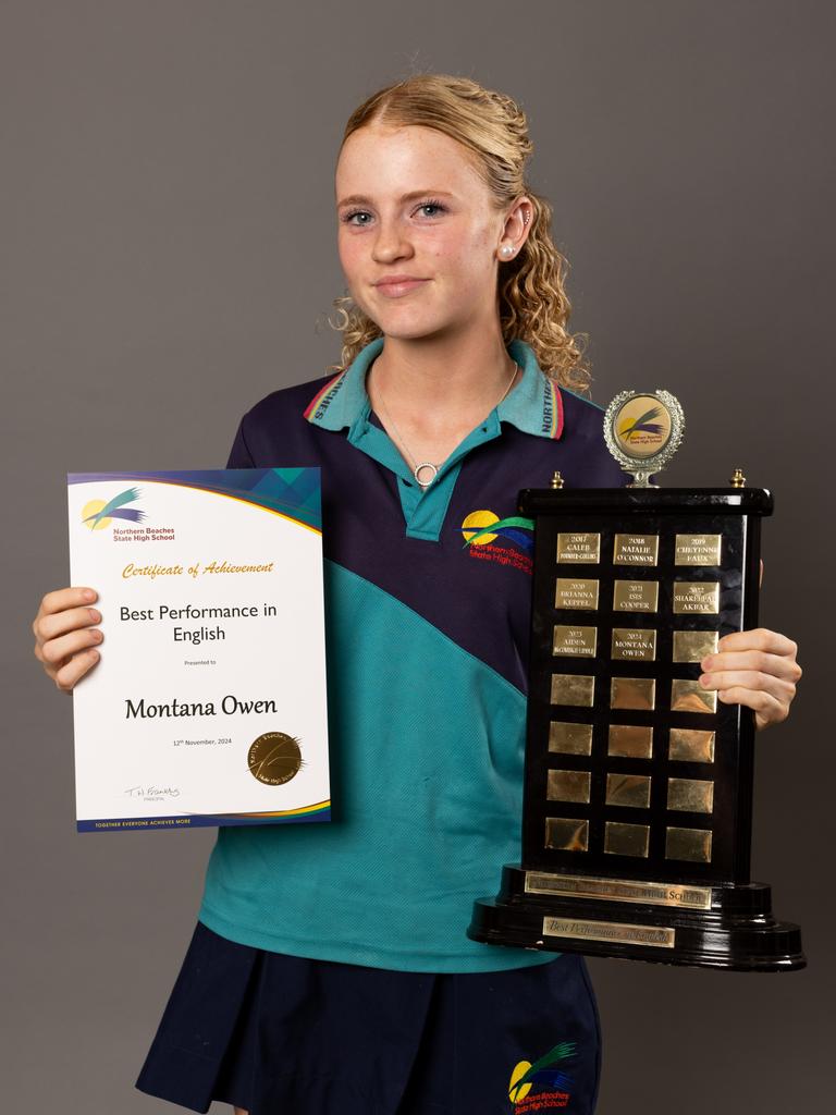NORTHERN BEACHES school captain Montana Owen.