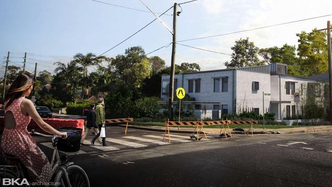 An artist's impression of the proposed boarding house at 22 Frenchs Forest Rd East.