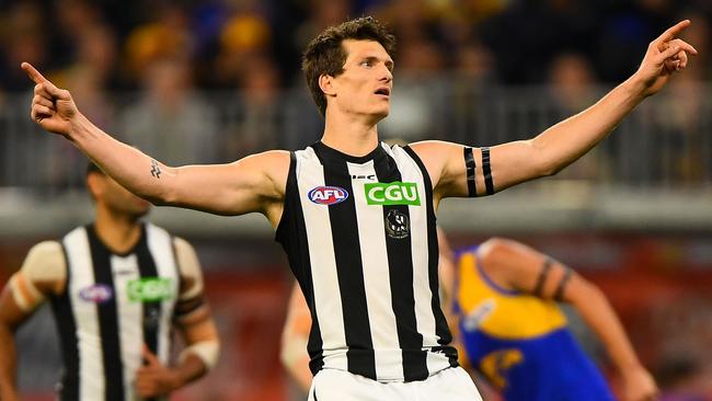 Brody Mihocek has a deal on the table with the Magpies. Picture: Getty Images