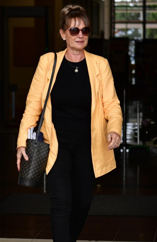 North Australian Aboriginal Justice Agency chief executive Priscilla Atkins leaving her Fair Work Federal Court compensation hearing on December 9, 2024. Picture: Zizi Averill