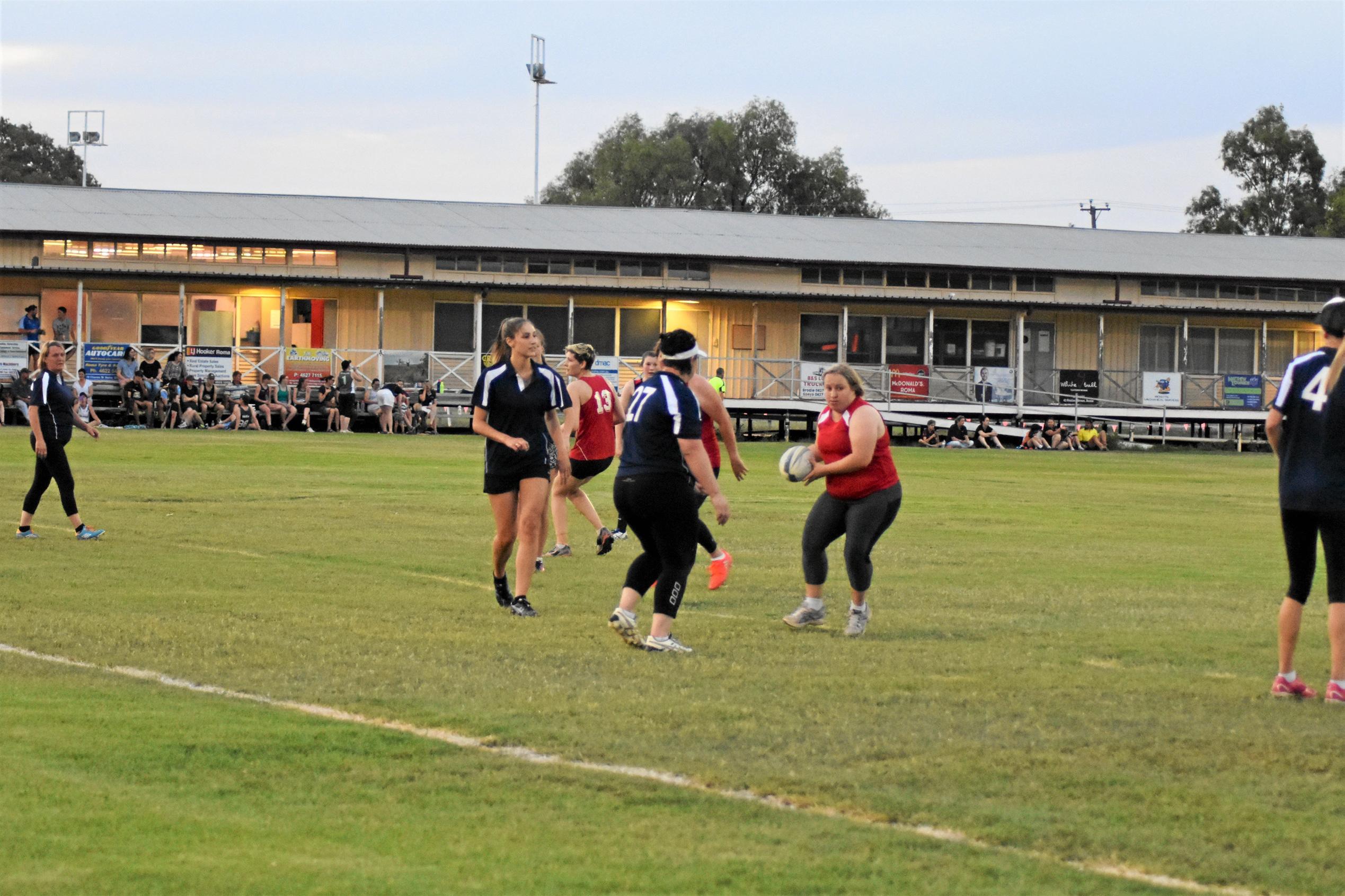 Social touch football grand final. Picture: Jorja McDonnell