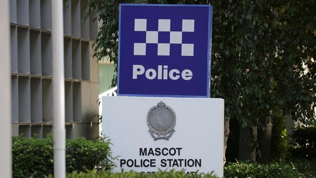 Pictured is the Mascot Police Station. Picture: Christian Gilles