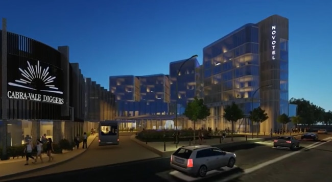 Cabra Vale Diggers is unveiling a new hotel and entertainment complex. NSW real estate.