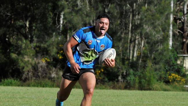 Action from the Group Two Round 1 match between Woolgoolga Seahorses and The Coffs Harbour Comets. Photo: Tim Jarrett