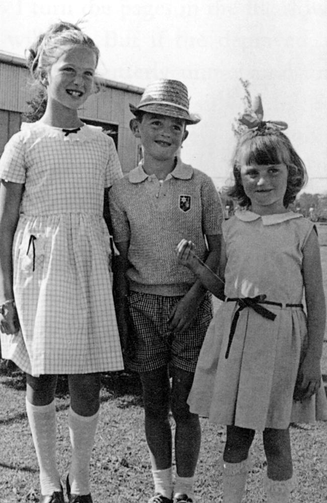 Murder victim Linda Stilwell (right) her brother Gary (middle) and sister Karen (left). The photograph was taken a few months before Linda was abducted and murdered in 1968. Her body has never been found.