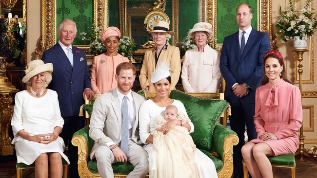 Kate was clearly channelling Princess Margaret at Archie’s christening. Picture: Chris Allerton/SussexRoyal/AFP/XGTY