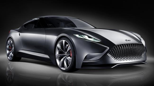 The Hyundai HND-9 coupe concept from 2013. Picture: Supplied.