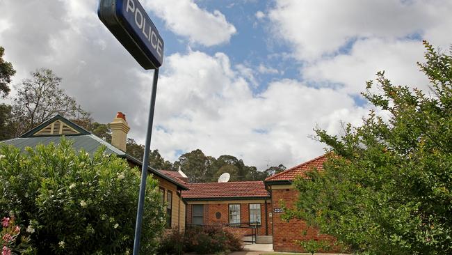 A man taken to Cessnock police station and charged over child exploitation offences and the attempted sexual assault of a young girl in the Hunter region. Picture: Troy Snook