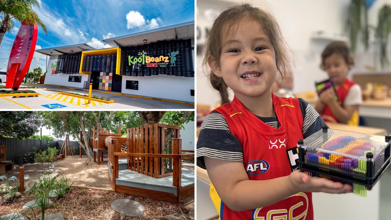 Onyx, 4, enjoying the dedicated STEM room at Kool Beanz SUNS Harrup Park childcare centre in Mackay. Pictures: Heidi Petith, Contributed