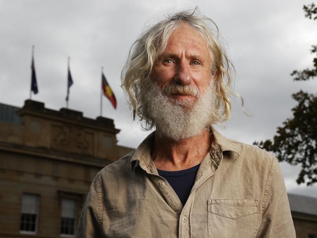 Independent member for Braddon Craig Garland in Hobart after being elected to the Tasmanian parliament.  Picture: Nikki Davis-Jones