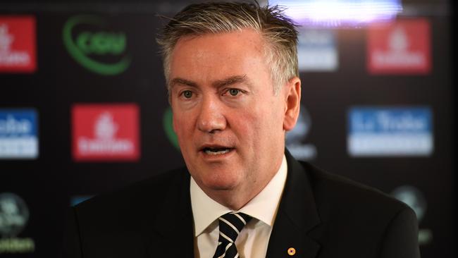 Is Eddie McGuire feeling the pressure? Picture: AAP Images